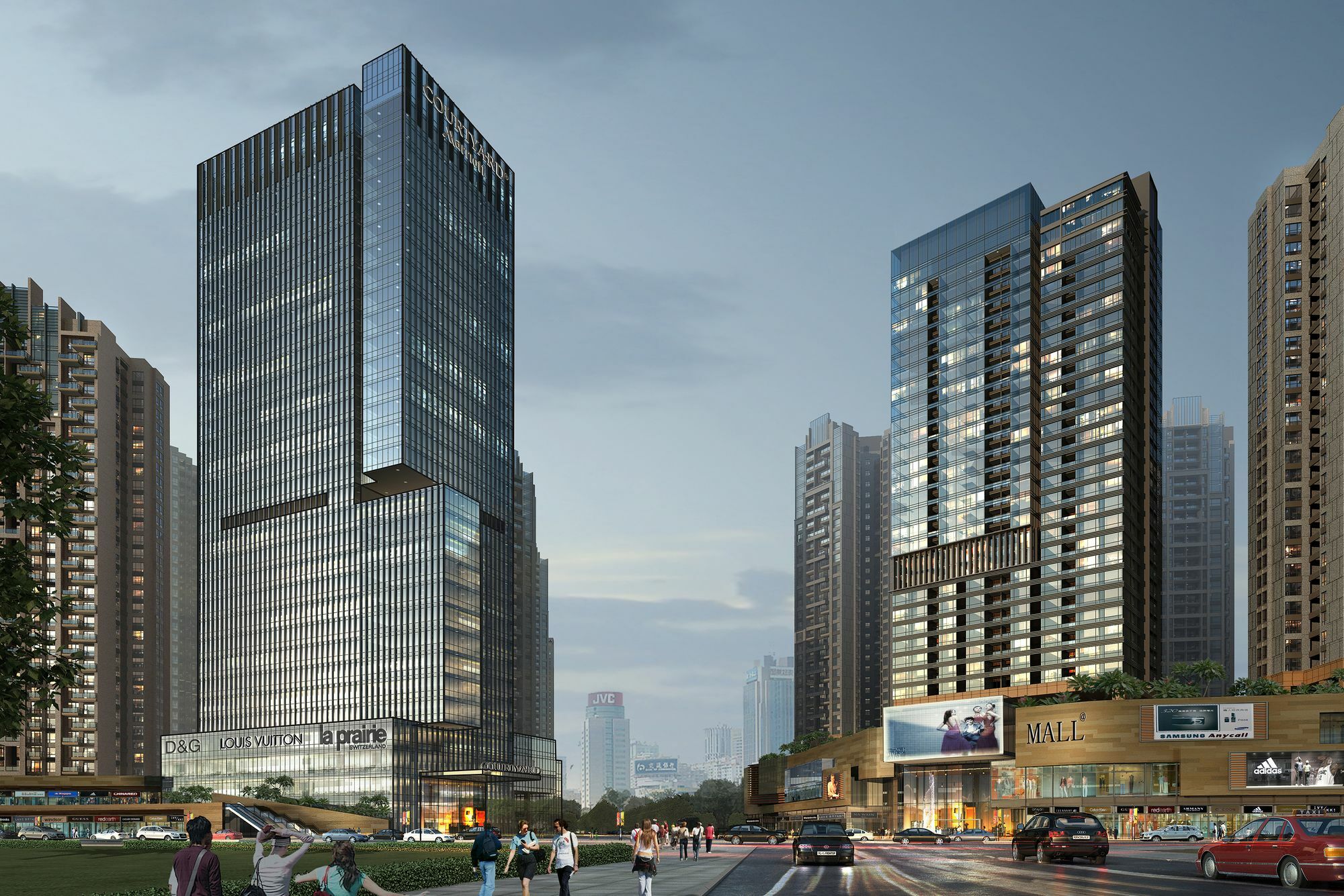 Courtyard By Marriott Shenzhen Bao'An Otel Dış mekan fotoğraf