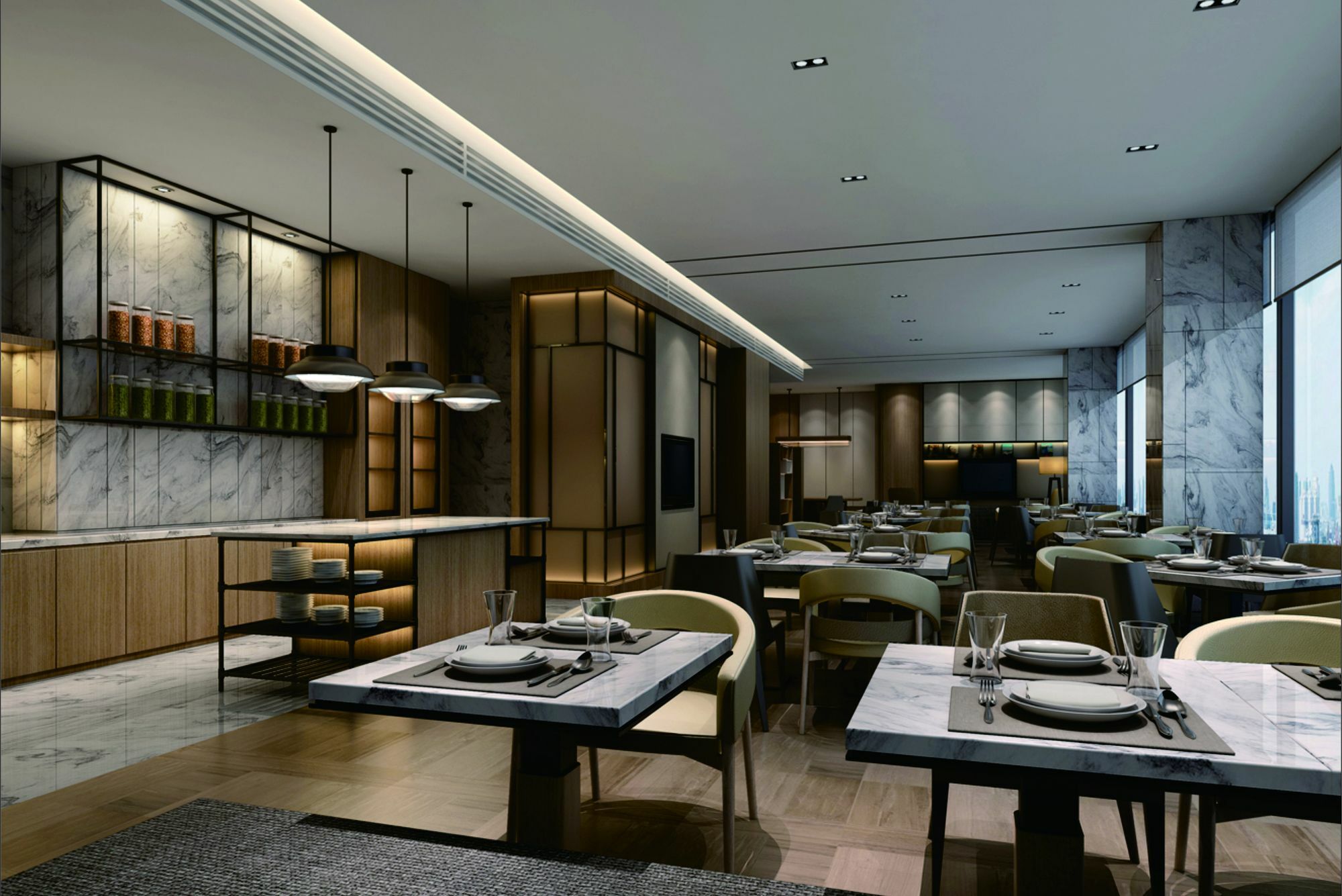 Courtyard By Marriott Shenzhen Bao'An Otel Dış mekan fotoğraf